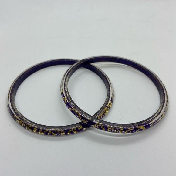 Set of 2 Epoxy Resin Bracelets - Picture 4 of 4